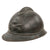Original French WWI Model 1915 Adrian Helmet in Horizon Blue with Artillery RF Badge and 2nd Pattern Liner Original Items