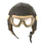 Original U.S. WWII Army Air Forces Aviator Flight Set - A-11 Flying Helmet, AN6530 Goggles, A-14 Oxygen Mask Original Items