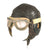 Original U.S. WWII Army Air Forces Aviator Flight Set - A-11 Flying Helmet, AN6530 Goggles, A-14 Oxygen Mask Original Items