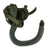 Original U.S. WWII Army Air Forces Aviator Flight Set - A-11 Flying Helmet, AN6530 Goggles, A-14 Oxygen Mask Original Items