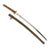 Original WWII Japanese Type 98 Shin-Gunto Katana Sword by NOBUMITSU with Steel Scabbard - dated 1944 Original Items