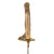 Original Imperial Japanese WWII Army Type 19 Kyu-Gunto Nickel-Plated Parade Officer’s Sword with Scabbard Original Items