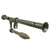 Original U.S. Deactivated M20 A1 B1 3.5 Inch Super Bazooka Rocket Launcher with Inert 1951 Dated Practice Rocket Original Items