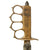 Original U.S. WWI Model 1918 Mark I Trench Knife by L. F. & C. with Steel Scabbard In Leather Belt Carrier and 1943 Dated Waterproofing Bag Original Items