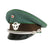 Original German WWII Schutzpolizei Protection Police NCO's Schirmmütze Visor Cap - Schupo Original Items