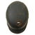 Original German WWII Army Heer M35 Single Decal KIA Shot Through Steel Helmet with Torn Liner & Chinstrap - SE66 Original Items
