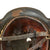 Original German WWII Army Heer M35 Single Decal KIA Shot Through Steel Helmet with Torn Liner & Chinstrap - SE66 Original Items