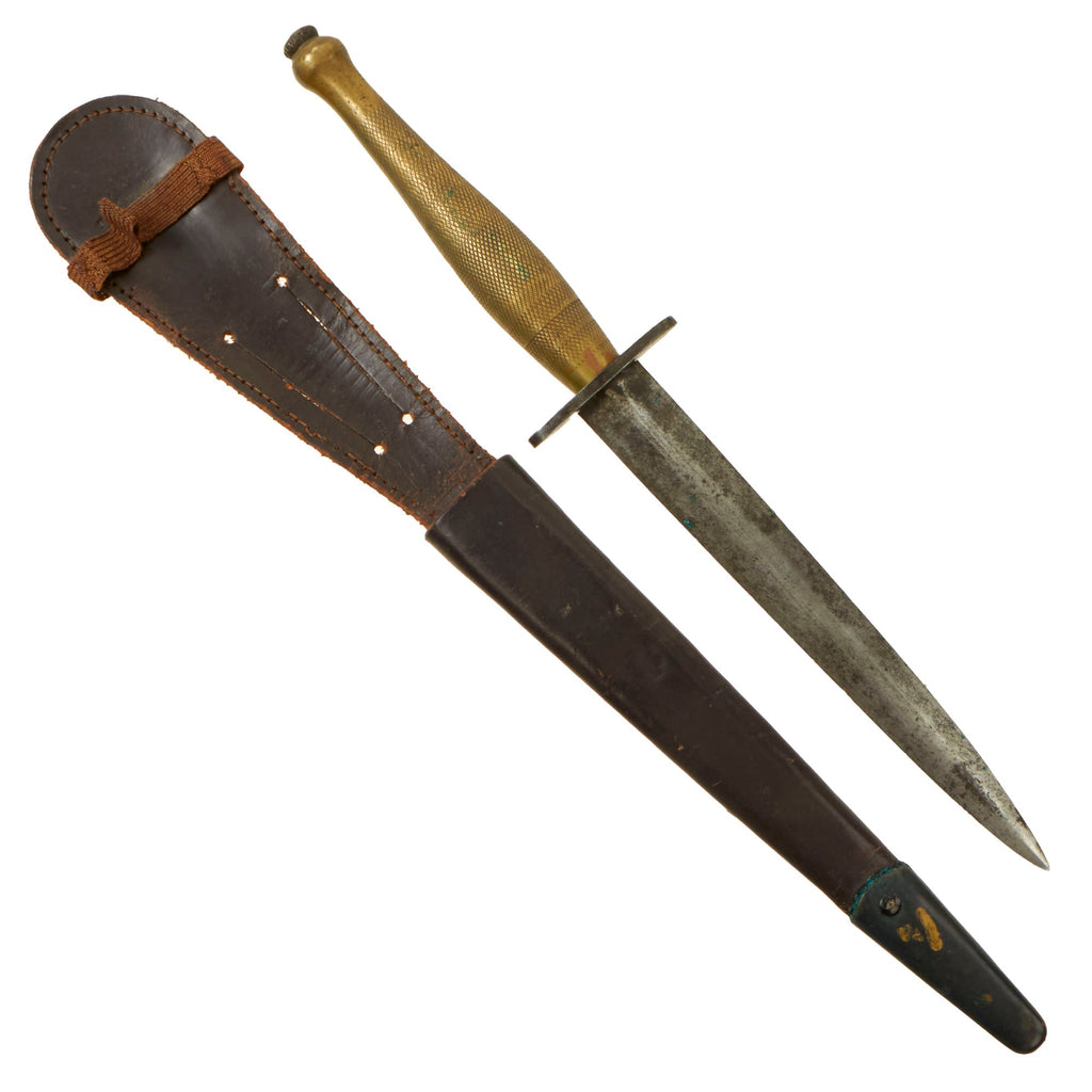 Original British WWII Second Pattern Fairbairn-Sykes Fighting Knife - /l\ “I” Marked Original Items