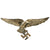Original German WWII Luftwaffe Air Force Regimental Flag Pole Finial "Topper" Cutoff Eagle Insignia Original Items