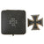 Original German WWII Iron Cross First Class 1939 with Pinback in Case - EKI - Unmarked Original Items