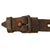 Original German WWII Karabiner 98 kurz K98k Leather Sling with Buckle - Kar98k Original Items