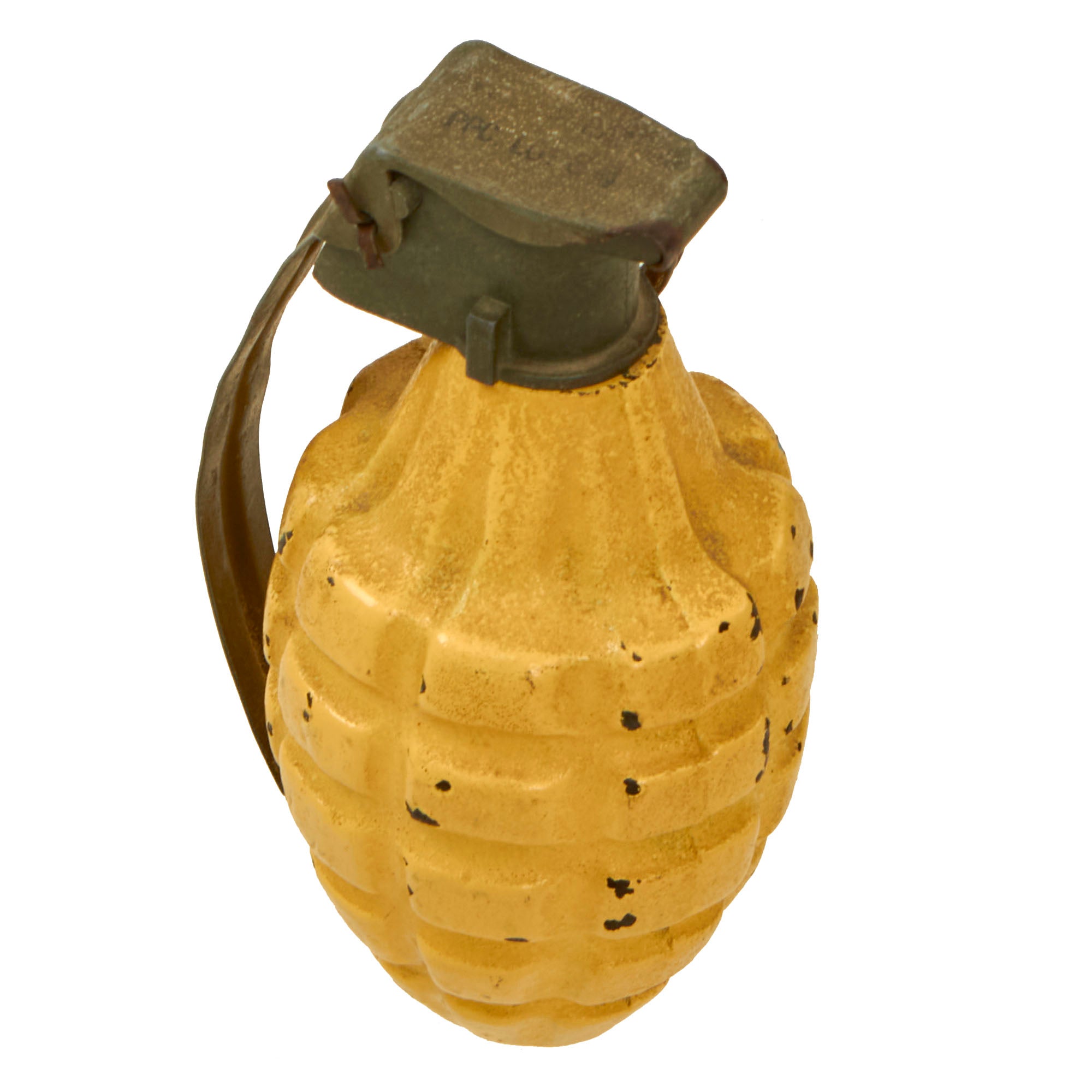 Original U.S. WWII M21 Inert Repainted Practice Pineapple Fragmentatio ...
