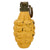 Original U.S. WWII M21 Inert Repainted Practice Pineapple Fragmentation Training Hand Grenade Original Items