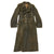 Original German WWII Heer Army Infantry Leutnant Officer's Private Purchase Gray Leather Greatcoat Original Items
