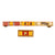 Original U.S. Vietnam War Bringback North Vietnamese People’s Army Flag and Ribbon Bar - 16 ¼ x 16 ½” Original Items