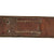 Original German WWII 1943 Dated Luftwaffe Leather Belt with Painted Steel Buckle by Ebberg & Co. of Lüdenscheid Original Items