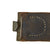 Original German WWII 1943 Dated Luftwaffe Leather Belt with Painted Steel Buckle by Ebberg & Co. of Lüdenscheid Original Items