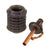 Original Japanese WWII Type 97 Inert Fragmentation Hand Grenade with Fuse Original Items
