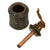 Original Japanese WWII Type 97 Inert Fragmentation Hand Grenade with Fuse - Dated 1941 Original Items