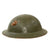 Original U.S. WWI USMC M1917 Doughboy Helmet with Post-War Repaint & EGA Device Original Items