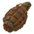 Original French WWI F1 Hand Grenade with Billant Modèle 1916 Fuse - Inert Original Items