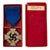 Original German WWII 2nd Class 25 Year Civil Service Faithful Service Medal in Case by Wilhelm Deumer Original Items