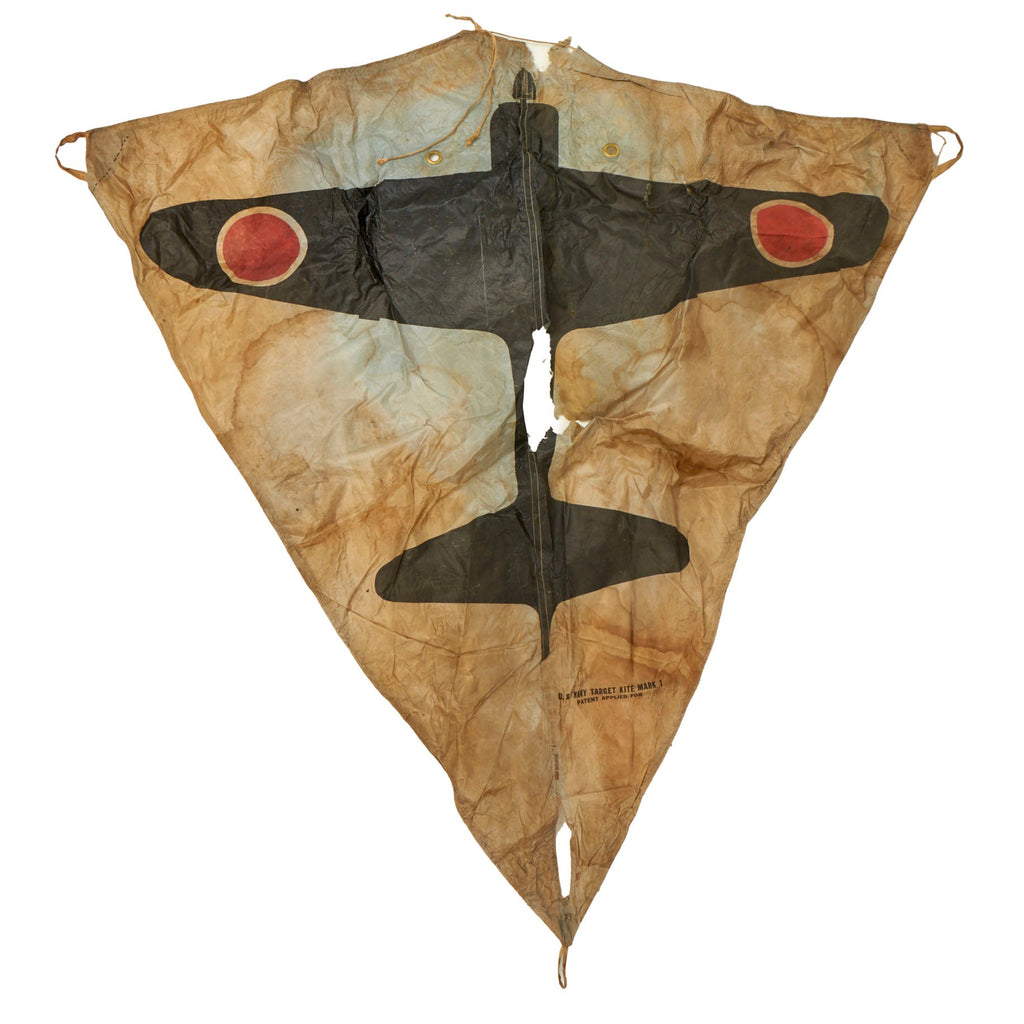 Original WWII U.S. Navy Japanese Zero Target Kite Mark 1 Without Frame - Damaged Original Items