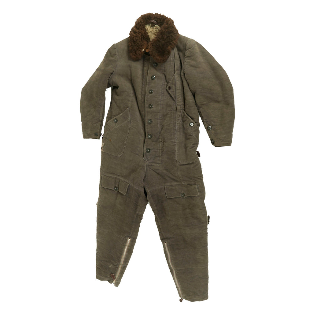 Original German WWII Luftwaffe KW 1/33 Protective Winter Flying Suit - Fliegerschutzanzug für Winter Original Items