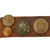 Original Imperial German WWI 1918-1919 Dated Hate Belt with Gott Mit Uns Prussian Buckle & Silver Wound Badge -  27 Attached Items Original Items