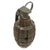 Original U.S. WWII MkII M21 Inert Practice Pineapple Fragmentation Hand Grenade with M6A3 / M10A3 Fuze Original Items
