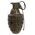 Original U.S. WWII MkII M21 Inert Practice Pineapple Fragmentation Hand Grenade with M6A3 / M10A3 Fuze Original Items