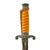 Original German WWII Early Army Heer Officer Dagger by Carl Eickhorn with Scabbard and Damaged Portepee - 1935-41 Trademark Original Items