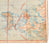 Original German WWII Luftwaffe Navigator Soft Laminate “Half” Map of Northern Greece and Aegean Sea - 36 ¼" x 21 ⅜" Original Items