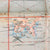 Original German WWII Luftwaffe Navigator Soft Laminate “Half” Map of Northern Greece and Aegean Sea - 36 ¼" x 21 ⅜" Original Items