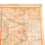 Original German WWII Luftwaffe Navigator Soft Laminate “Half” Map of Northern Greece and Aegean Sea - 36 ¼" x 21 ⅜" Original Items
