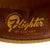 Original U.S. WWII Officer’s Khaki “Flighter” Visor Cap by Bancroft - Size 34 Original Items