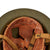 Original U.S. WWII Named & Complete Early M1917A1 Kelly Helmet with Textured Paint Original Items