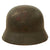 Original German WWII M40 Single Decal Army Heer Helmet with Liner & Chinstrap - NS64 Original Items
