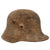 Original German WWI M16 Stahlhelm Relic Helmet Shell with Extremely Faint Traces of Panel Camouflage Paint - Marked NJ62 - Rare Maker