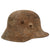 Original German WWI M16 Stahlhelm Relic Helmet Shell with Extremely Faint Traces of Panel Camouflage Paint - Marked NJ62 - Rare Maker
