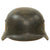 Original German WWII Luftwaffe M35 Double Decal Steel Helmet with 1937 Dated 58cm Liner & Chinstrap - stamped SE66 Original Items