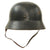 Original German WWII Luftwaffe M35 Double Decal Steel Helmet with 1937 Dated 58cm Liner & Chinstrap - stamped SE66 Original Items