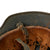 Original German WWII Luftwaffe M35 Double Decal Steel Helmet with 1937 Dated 58cm Liner & Chinstrap - stamped SE66 Original Items