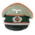 Original German WWII Named and Regt. Marked Army Heer Artillery Officers Schirmmütze Visor Crush Cap - Service Damaged Original Items
