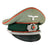 Original German WWII Named and Regt. Marked Army Heer Artillery Officers Schirmmütze Visor Crush Cap - Service Damaged Original Items