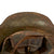 Original Imperial German Splotch Camouflage-Painted M16 Stahlhelm Helmet with Send-Home Address by U.S. Soldier - Full Liner & Chinstrap - Marked Q66 Original Items