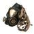 Original U.S. WWII D-Day Invasion E7 Assault Carrier With M5 Gas Mask & Sealed M11 Canister Original Items