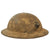 Original U.S. WWI USMC M1917 Doughboy Helmet with Intact Liner & Chinstrap - Featuring Period Correct Eagle, Globe and Anchor Original Items