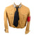 Original German WWII Early NSDAP Local Group Office Leader Brown Shirt Tunic with Armband and Necktie - Ortsgruppe Amtsleiter Original Items