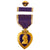 Original U.S. Korean War Named Purple Heart of PFC Donald Wayne Slaten in Original Presentation Case - Wounded in Action Original Items